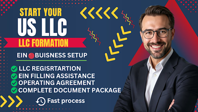 do US llc formation and ein filing for your new business