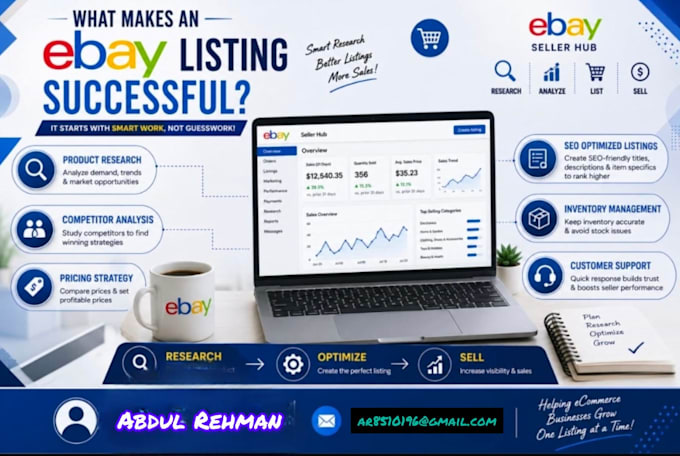 do ebay product listing ebay SEO