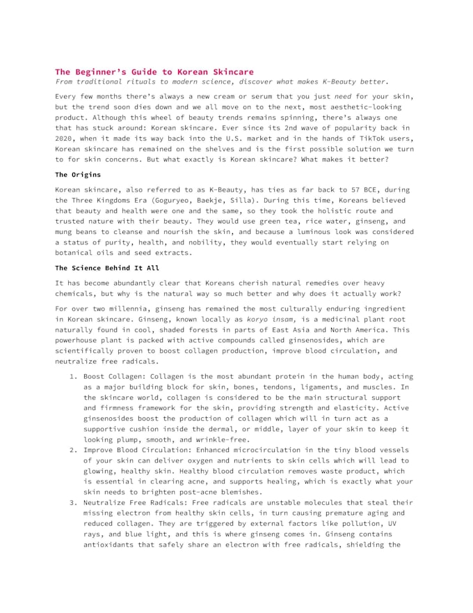 write engaging beauty articles and blog posts