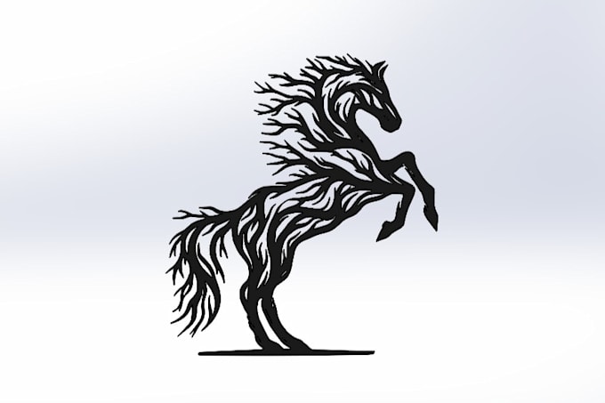vectorize image to dxf svg for laser cutting and cnc