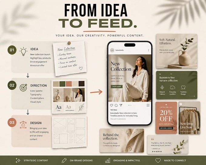 design engaging social media content