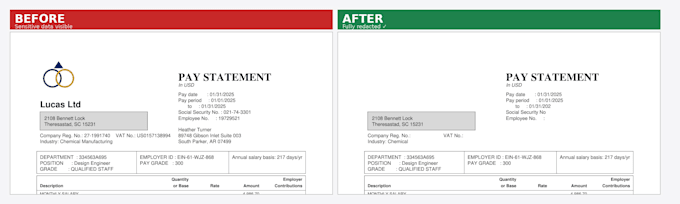 remove or blackout any text or logo from your PDF files
