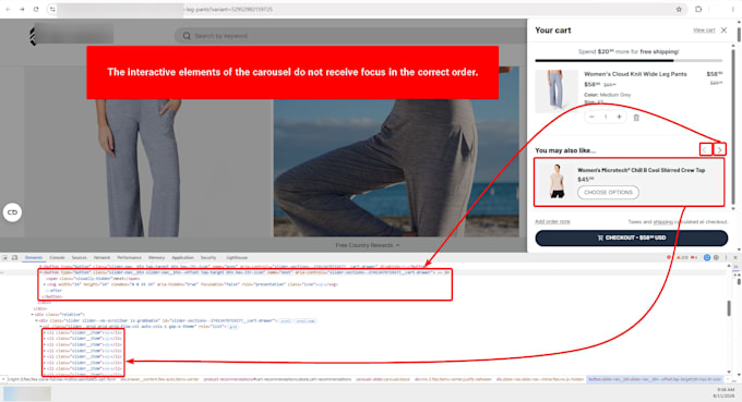 manually test your website for wcag accessibility issues