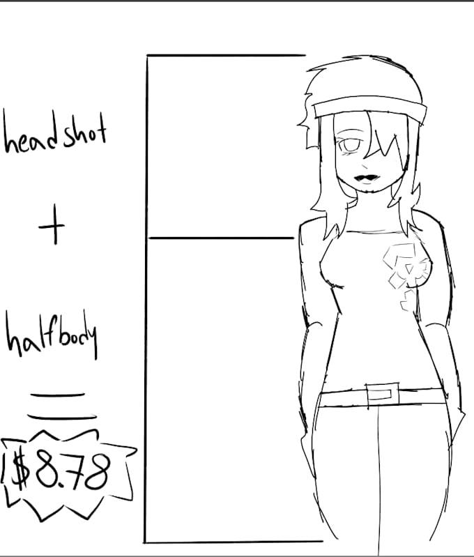 draw your minecraft, roblox, or any character