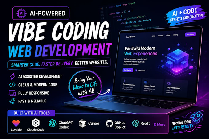 build ai website, vibe coding websites, claudecode, chatgpt, loveable