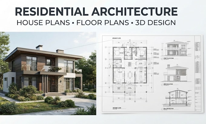 create custom residential design and architectural plans