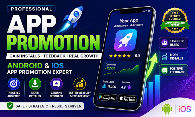 app promotion gain android and ios app feedback mobile app promotion get install