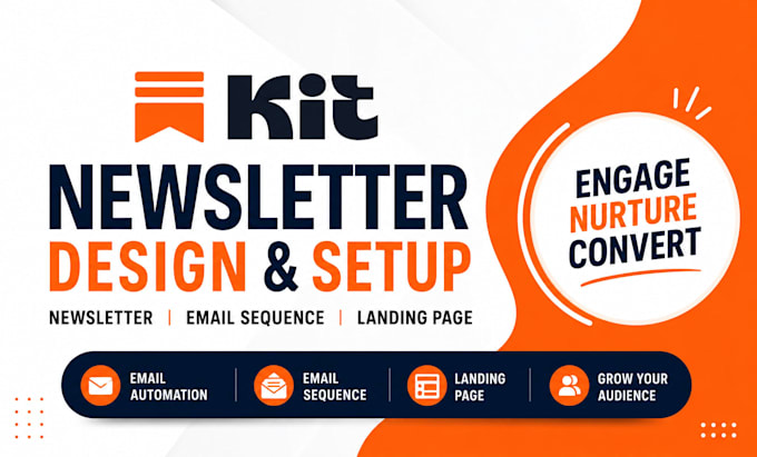 setup convertkit newsletter convertkit email sequence expert kit landing page