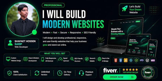 do professional website development and design
