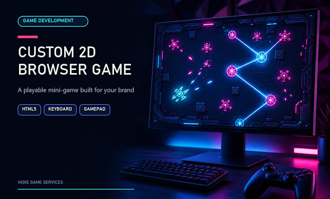 build a custom 2d browser arcade game in HTML5