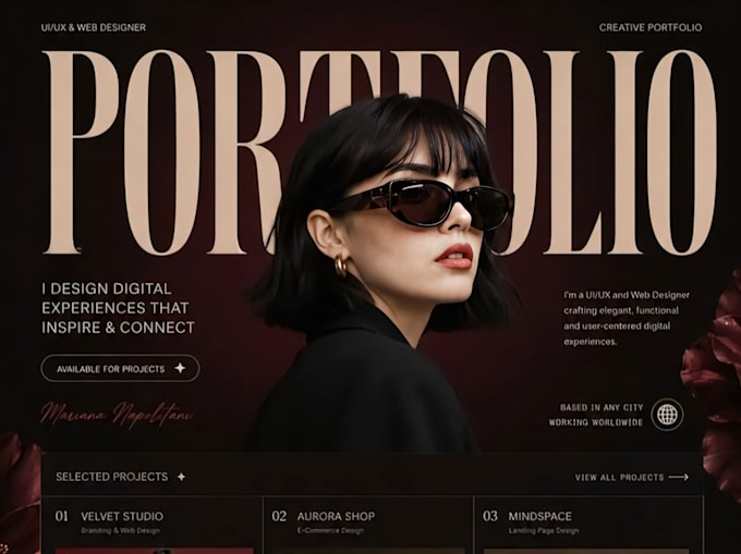 develop a custom, responsive website from scratch
