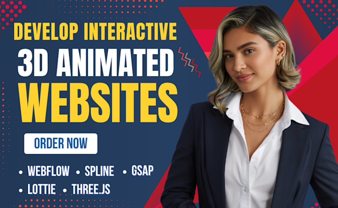 interactive 3d animated website spline 3d animated webflow webgl threejs r3f svg
