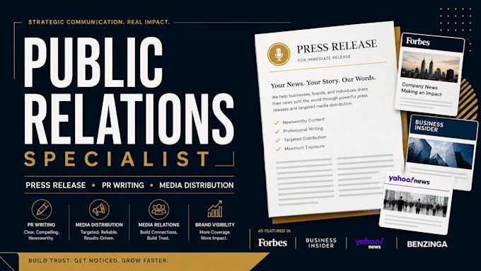 provide strategic public relations media relations and PR consulting