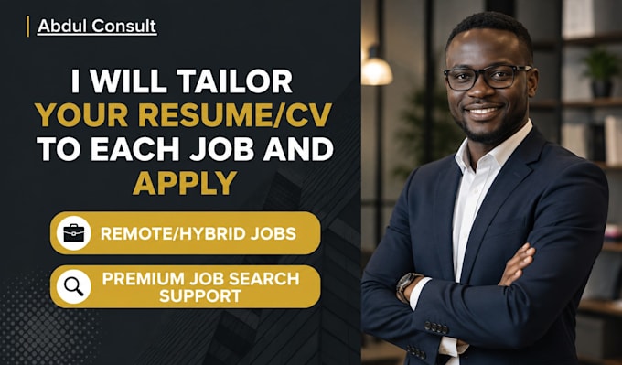 manually search and apply for remote and onsite jobs for you