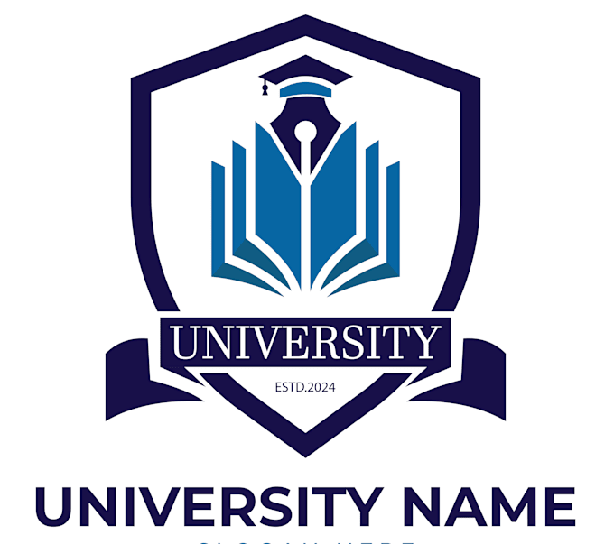 design a professional academic logo for your institution
