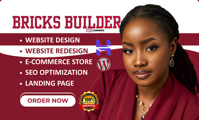redesign bricks builder wordpress website design elementor figma to wordpress
