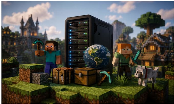 setup and customize minecraft server, plugins, mods, modpacks and gameplay