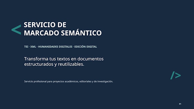 marcado semántico text encoding tei