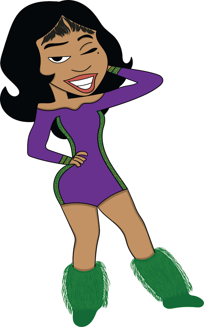 create a freestyled vector art cartoon illustration