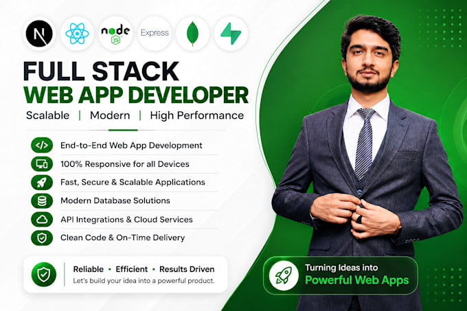 develop your website with nextjs and reactjs