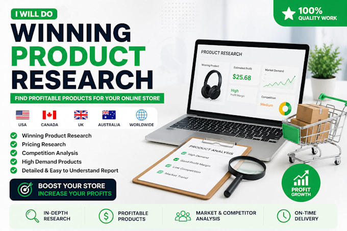 research winning products for dropshipping