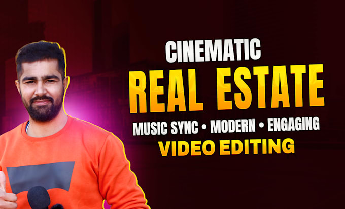 do real estate video editing, property tours, reels and promos