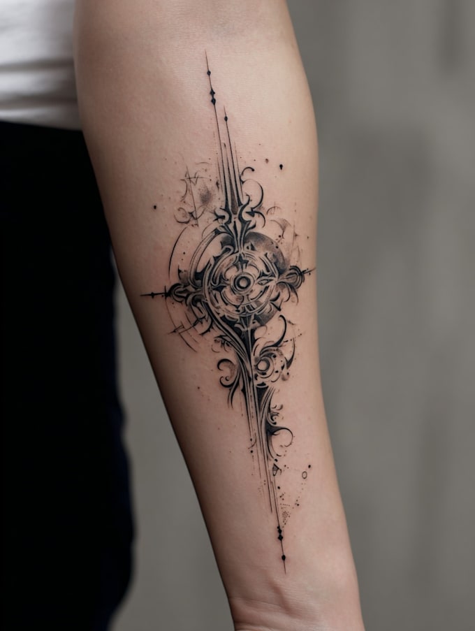 design a professional creative tattoo design