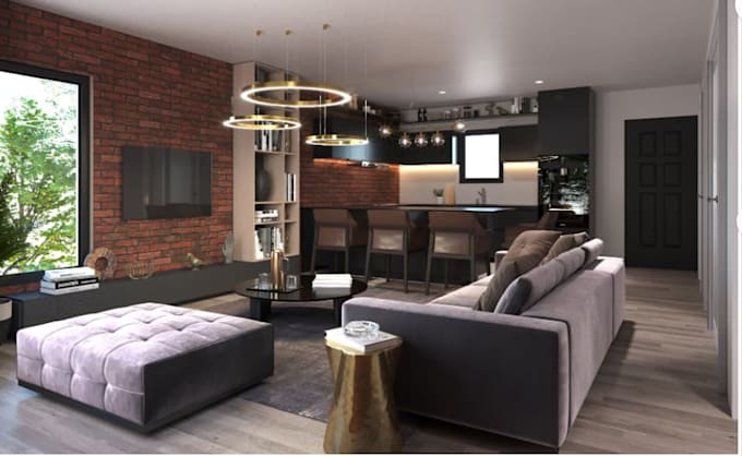 provide super realistic 3d rendering for architecture