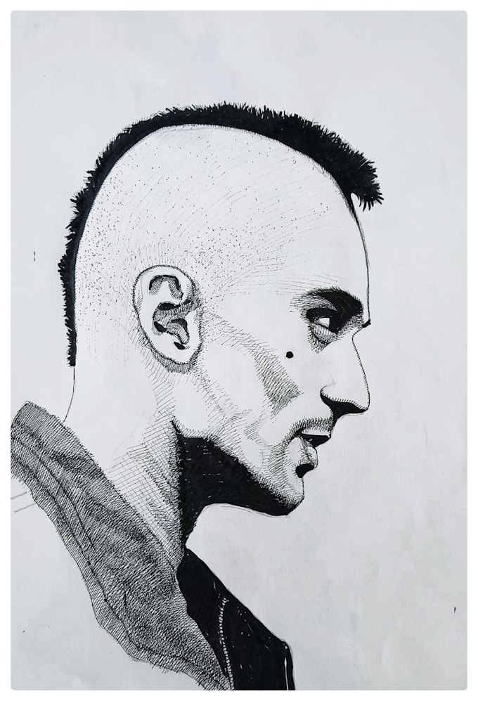 do pen sketch in digital