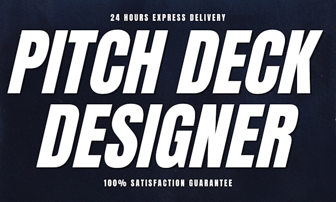 create or redesign pitch deck, powerpoint presentation, google slides and canva