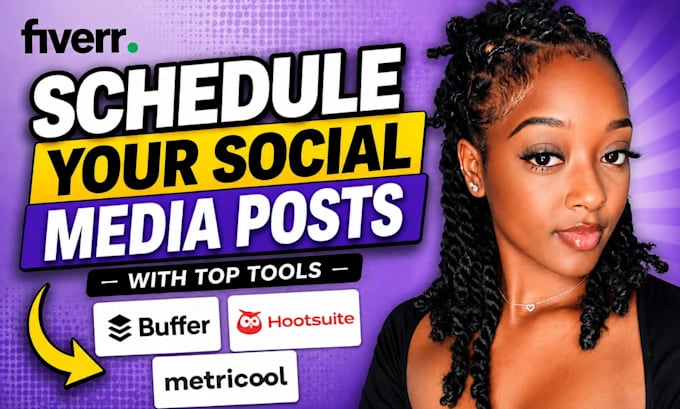 be social media manager schedule bulk posts using buffer hootsuite loomly later