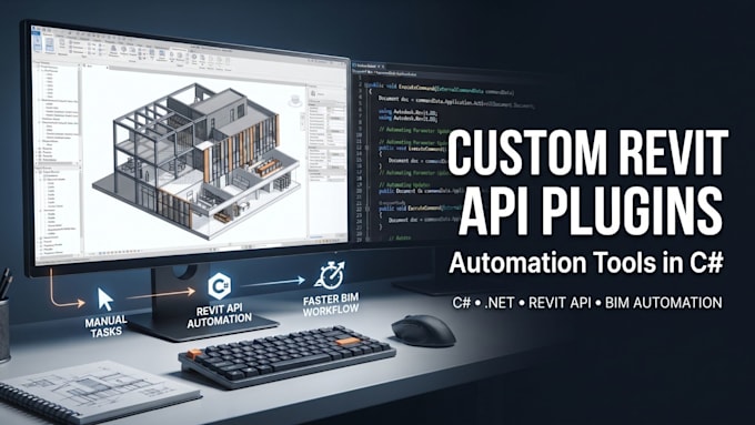 develop custom revit API plugins and automation tools in c