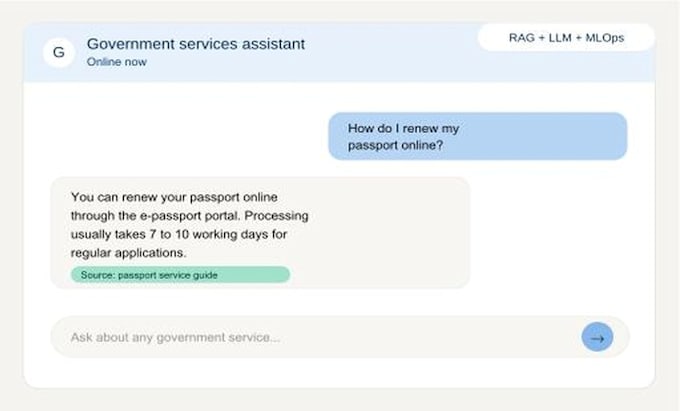 build a custom ai chatbot trained on your data using rag and llm