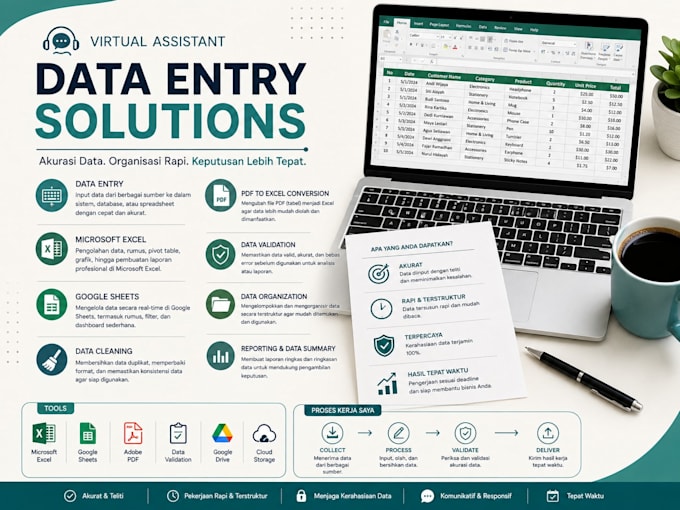 ido accurate data entry in microsoft excel and google sheets