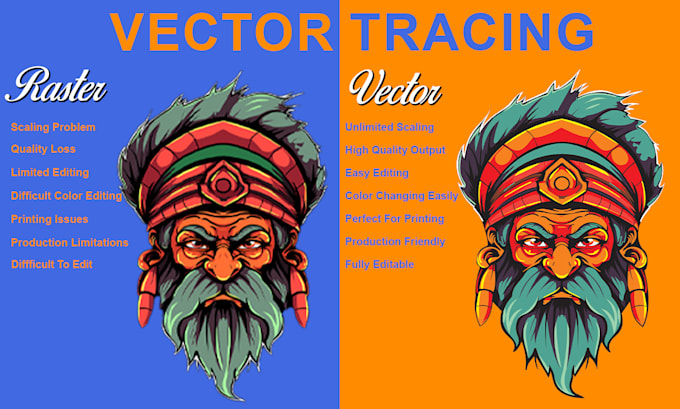 convert low resolution logo into vector
