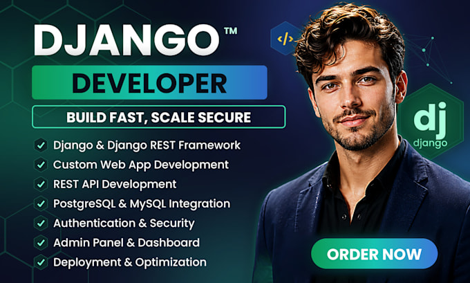 build a website or web app with python django and rest framework