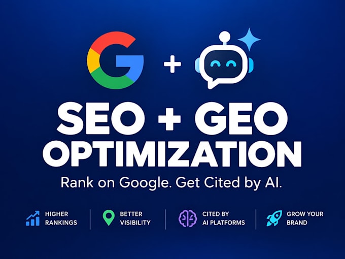 do SEO and GEO optimization for ai search visibility
