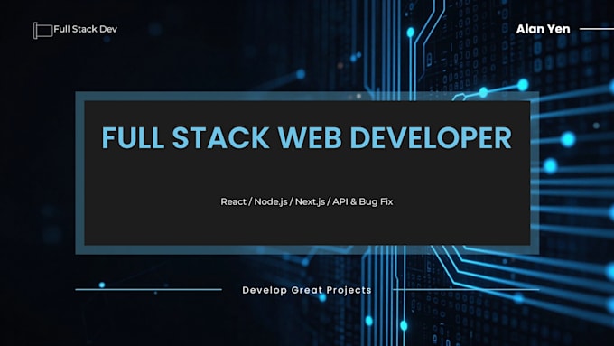 be your full stack developer for expert coding and bug fixing
