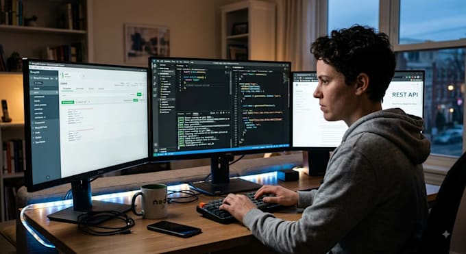 build or fix your nodejs rest API