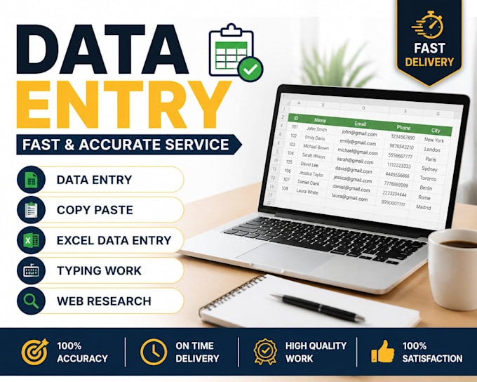 do fastest transcription and data entry