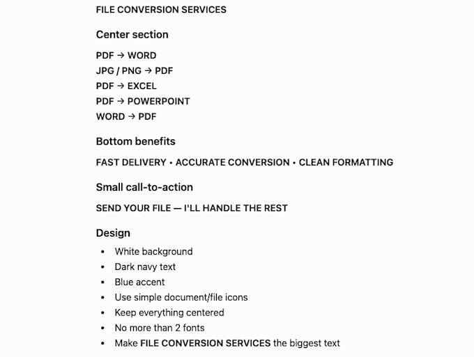 convert any file for you