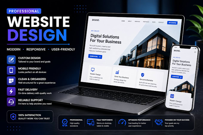 redesign your outdated site into a modern professional experience