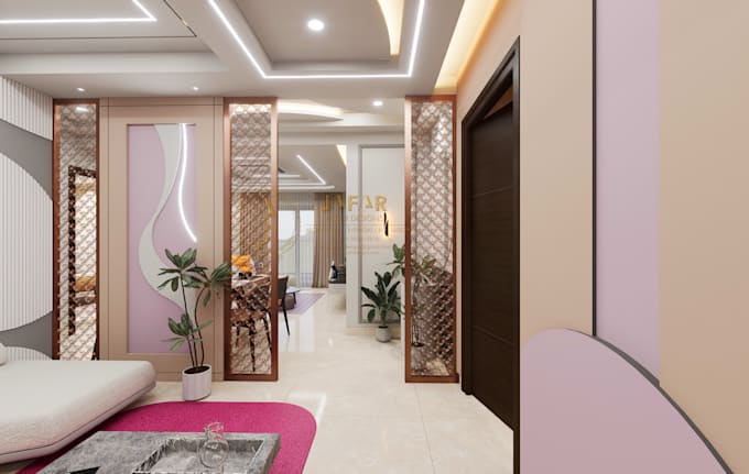 design your home or flat interiors