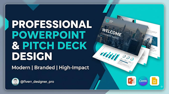 design branded powerpoint presentation