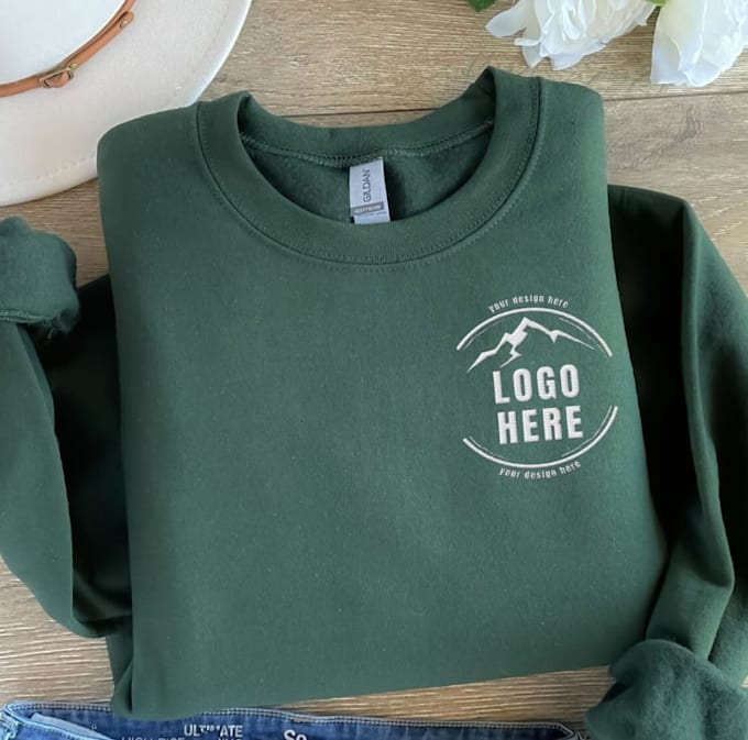 do a customized embroidery on tshirts and sweatshirts