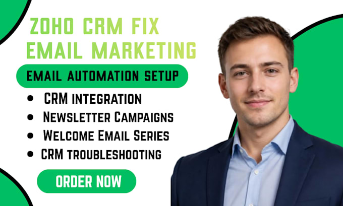 fix zoho CRM email automation integration contact management issues