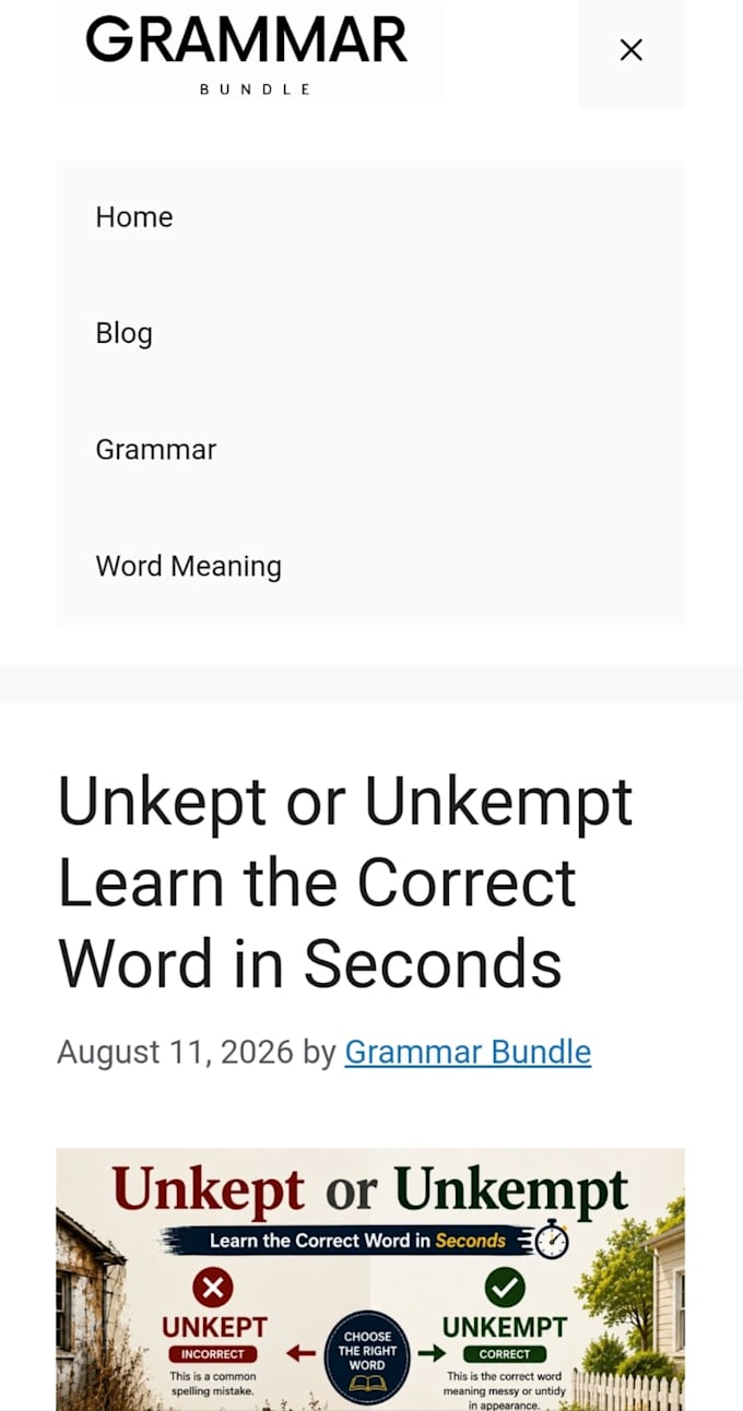 write clear and engaging english grammar content