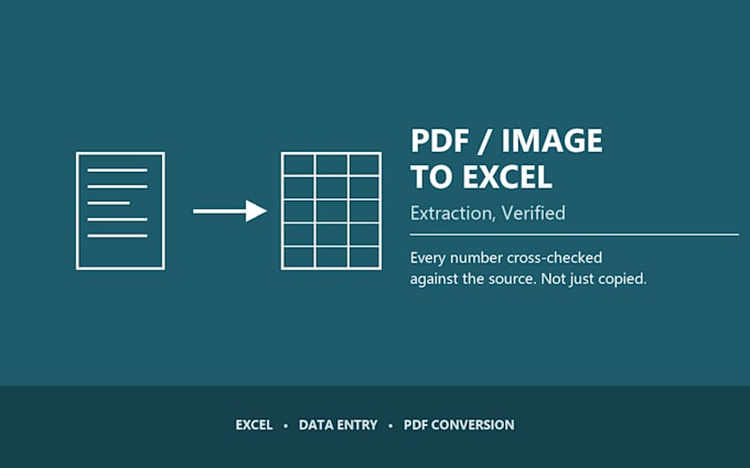 extract data from PDF to a clean excel sheet
