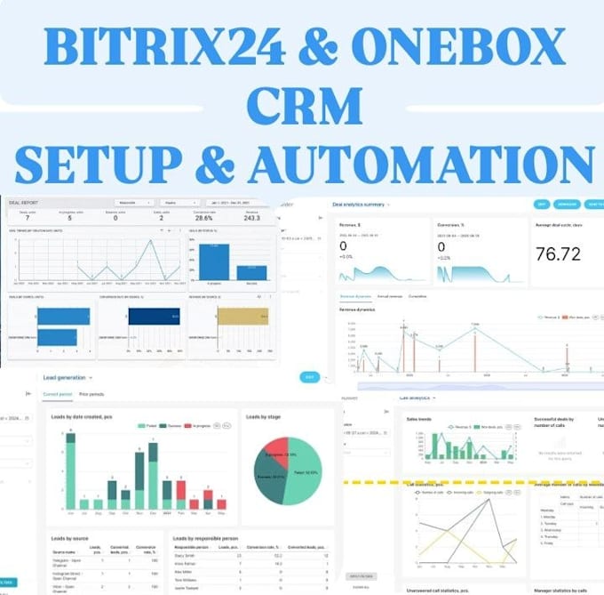 set up, integrate and automate bitrix24 CRM for your business
