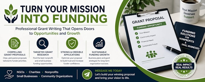 fix nonprofit funding gaps with winning grants